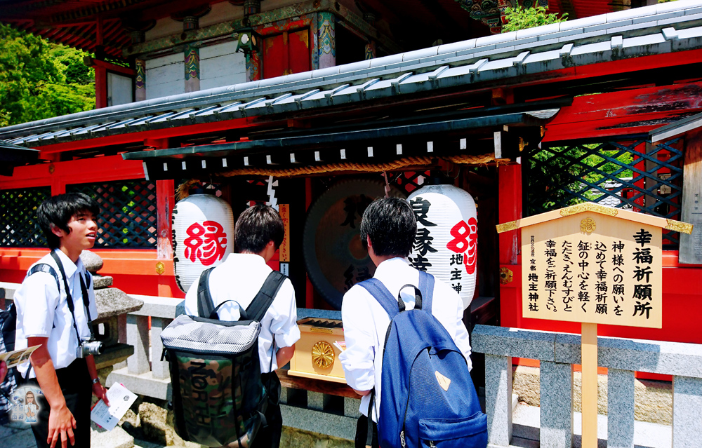 日本 京都 地主神社 求姻緣