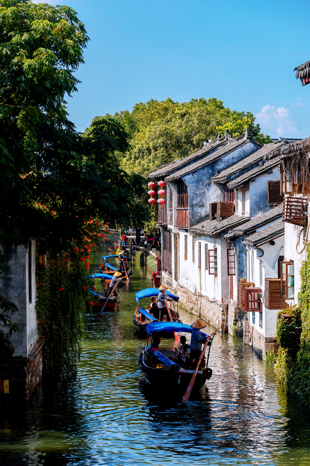 周庄古鎮 江南古鎮 蘇州 景點 江南名鎮 旅遊